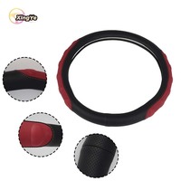 Housse de volant de voiture en cuir microfibre haute densité, housse de volant à bulles massantes pour Toyota Hilux Camionetas 4x4