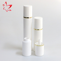 Récipient d'emballage cosmétique en plastique PP vide blanc écologique Lotion de sérum 50ml 80ml 100ml 120ml 150ml Bouteille à pompe sans air