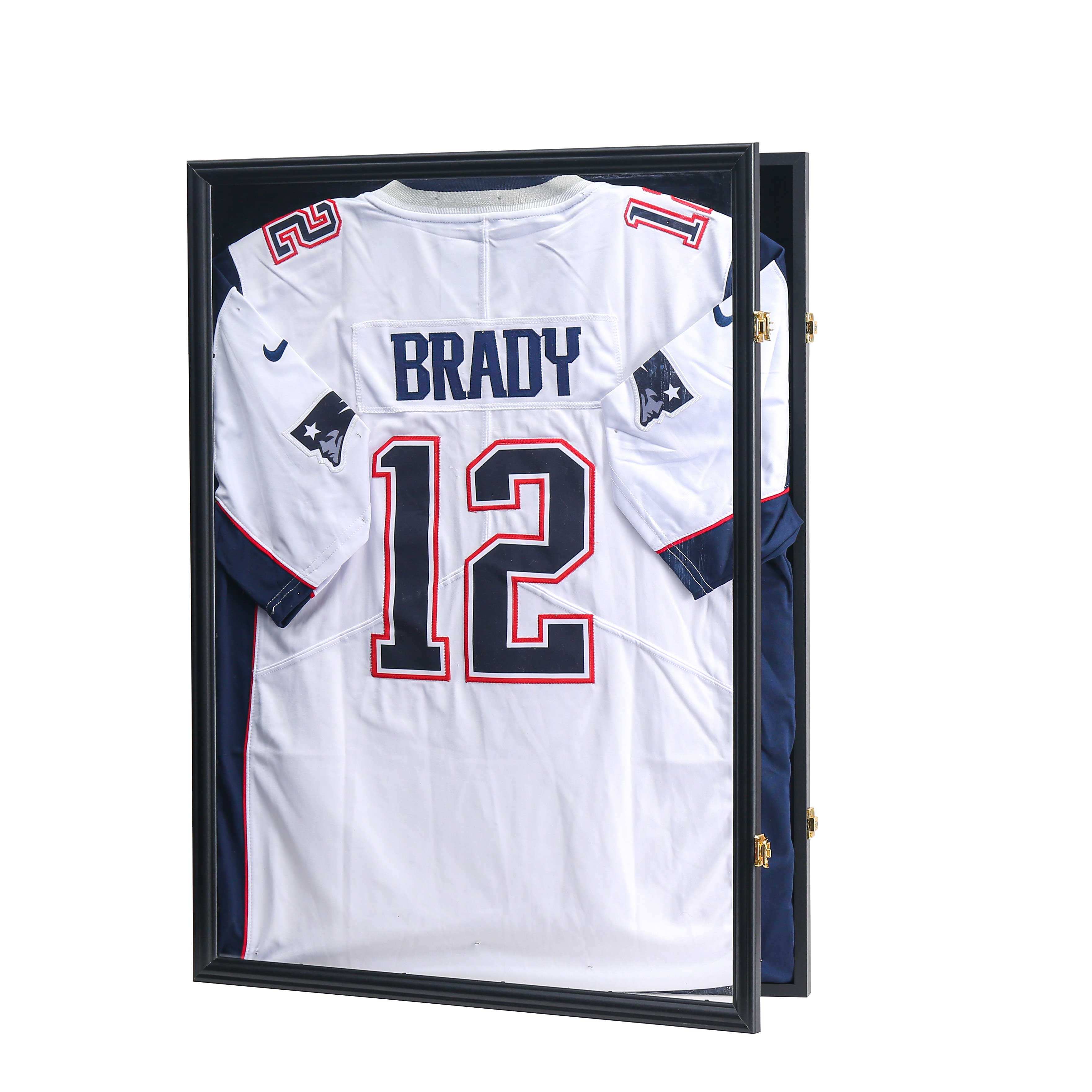 Light Box Jersey Display Shadow Box Large Lockable Frame With UV