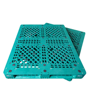 Palette en plastique hdpe robuste, support pour entrepôt russe, palette en plastique