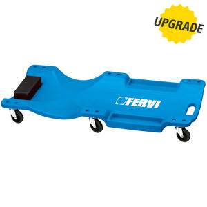 Chariot sous-voiture en plastique Fervi avec roues pour réparation automobile - Product Image 2