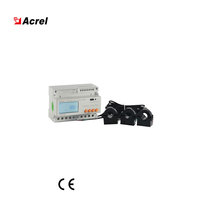 Compteur multifonctionnel triphasé Acrel ADL3000-E sur rail DIN pour système SCADA, compteur d'énergie AC à double tarif pour chargeur de VE