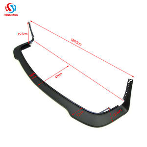 HONGHANG vente en gros lèvres avant brillant noir pare-chocs avant séparateur de lèvre pour <span class=keywords><strong>Dodge</strong></span> <span class=keywords><strong>Challenger</strong></span> <span class=keywords><strong>SRT</strong></span> 2012 2013 2014 2015 2016 <span class=keywords><strong>2017</strong></span> 2018 - Product Image 2