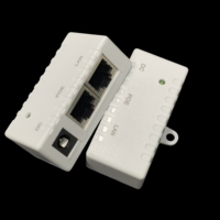 PoE passif 12V 15V 18V 24V 1A DC Injecteur RJ45 Adaptateur secteur 1000Mbps pour commutateur Ethernet AP CCTV Caméra