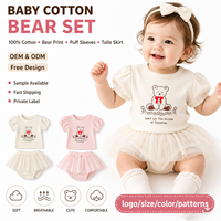 Pijama de algodón OEKO-TEX de marca privada para bebé, con cremallera en forma de media luna, a rayas, para niños, pelele personalizado