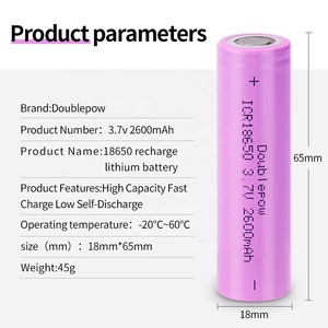 Baterías 18650, Batería de 3.7v 2600mah 3500mah, Batería Recargable de Iones de Litio ICR 18650 para Bicicletas Eléctricas/Scooters - Product Image 3