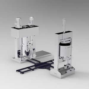 Mélangeur centrifuge planétaire de laboratoire, mélangeur planétaire à double arbre pour mastic silicone imperméabilisant - Product Image 3