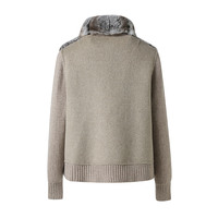 Jancoco Pull Chaud Nouvelle Mode Personnalisé Femme en Cachemire Tricoté avec Fourrure de Lapin Rex