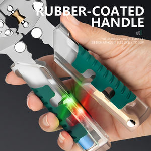 Industrie Toonaangevende Opvouwbare Elektrische Stalen Pen Draad Stripper Multifunctionele Speciale Naald Neus Tang Metriek Voor Spanning Vissen - Product Image 5