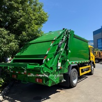 Camion compacteur de déchets sanitaires Howo de 8 mètres cubes