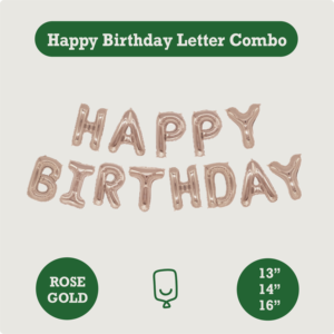 Color Liso | Feliz Cumpleaños | Happy Birthday | Globo Foil | Globo Mylar | Globo con Helio | Globo de Aluminio | Decoración - Product Image 4