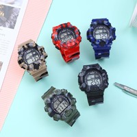 Montre numérique électronique sportive lumineuse avec alarme, unisexe, pour étudiants du collège et lycée, vente en gros usine 2026