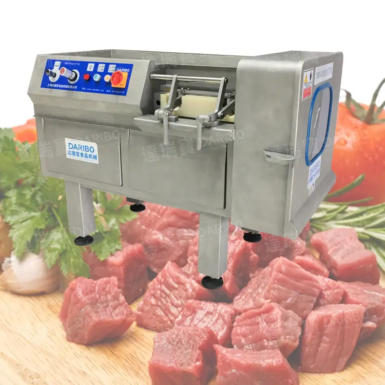 Frozen Beef Cube Cutting Machine Meat Dicing Machine Cube Cutter