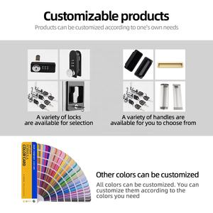 <span class=keywords><strong>Armoire</strong></span> de rangement en acier moderne avec étagères réglables pour garage de bureau à domicile - Product Image 5