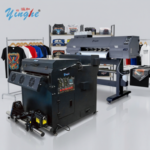 Impresora DTF Yinghe con agitador de polvo de 60 cm, cabezal de impresión XP600, totalmente automática, tinta pigmentada CMYK+W, 220 V, cuerpo de acero, rollo a rollo, 1 año de garantía - Product Image 1