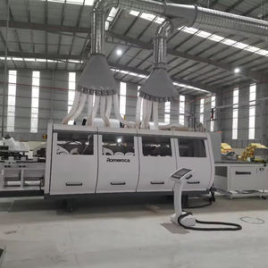 Ligne de production de revêtements de sol stratifiés durables de qualité industrielle rainurant la machine de profilage par clic - Product Image 2