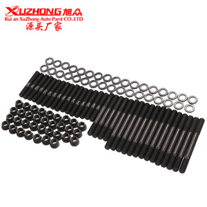 Pernos de Cabeza de Cilindro Xuzhong 279.1001 para Motor SBC, Kit de Repuesto, Pernos de Hierro Negro - Product Image 1