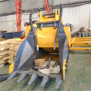 Bibo Best Mining Quarry Rock Rusher Machine Excavator Concrete Demolition Waste Crusher Bucket Construction Waste Crushing in Sa - Product Image 4
