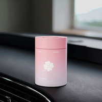Désodorisant d'air pour l'intérieur de la voiture, plusieurs senteurs, design rose élégant, diffuseur d'arômes de voiture longue durée
