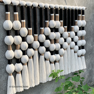 Tapiz de Macramé de Algodón Estilo Boho para Decoración del Hogar, Venta al por Mayor, Estilo Art <span class=keywords><strong>Deco</strong></span> para Hotel, Guardería, Tapiz de Pared - Product Image 4