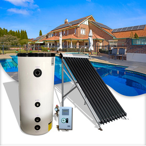 Tubes à vide solaires Caloduc Capteur solaire Caloducs solaires Système de chauffe-eau solaire pressurisé fendu pour la maison - Product Image 4