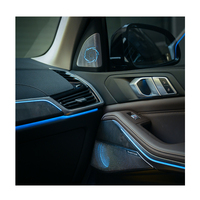 Couverture de haut-parleur LED G05 G07 avec éclairage ambiant pour BMW X5 X7 Series, couverture lumineuse pour tweeter avant