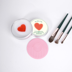 Heart-Shaped <strong>Bar</strong> Soap 100g Eco-Friendly Natural Scent Tin Packaging Face Whitening Moisturizing Skincare <strong>Dry</strong> Skin - Product Image 1