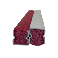 Bandes abrasives de qualité commerciale, antidérapantes, en forme de U, pour le nez des marches, antidérapantes, en aluminium anodisé, pour les marches d'escalier