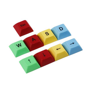 <span class=keywords><strong>DSA</strong></span> Profil Wasd Touches Directionnelles Cap Esc Pbt Sublimation Thermique <span class=keywords><strong>Keycaps</strong></span> pour Claviers Mécaniques Rouge Jaune Bleu Vert Keycap - Product Image 1