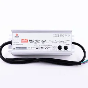 Meanwell HLG-60H Series 60W 30V เอาท์พุทแหล่งจ่ายไฟ HLG-60H-30 HLG-60H-30A HLG-60H-30B LED DRIVER