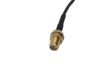 Emememememem9 tratraight ALE onnector con RG174 able