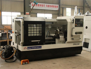 Độ chính xác cao ck6150 <span class=keywords><strong>CNC</strong></span> <span class=keywords><strong>Lathe</strong></span> Trung Quốc thực hiện 4 trạm tháp pháo với GSK hệ thống 500 mét đường kính làm việc cho ROTARY cắt kim loại - Product Image 3