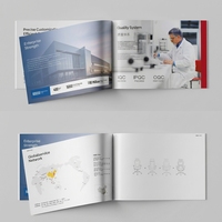 Brochure de produit personnalisée en gros pour chaise ergonomique A5, impression avec reliure parfaite ou piqûre à cheval