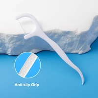 Cure-dents en fil dentaire Joycare DF-032 en polyéthylène, boîte jetable de 50 pièces, saveur menthe