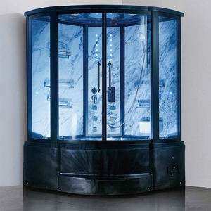 Aluminium rahmen Schiebe Fiberglas Dampf dusche Whirlpool Badewanne Polierte Oberfläche mit Wasserdampf bad für Hotels - Product Image 5