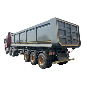 U形40 50 CBM自卸车拖车60吨70吨自卸车半挂车自卸车自卸车