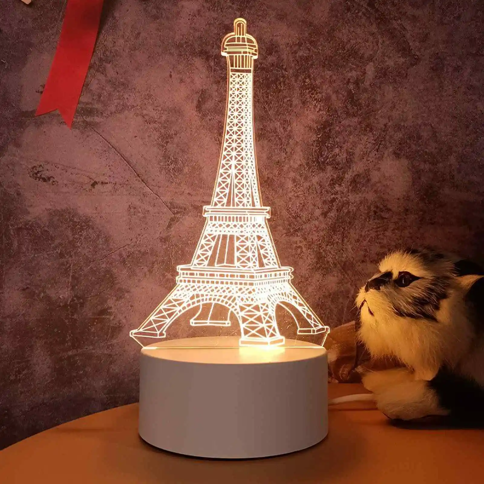 Prodotti di tendenza 2023 nuovi arrivi set di regali Design personalizzato lampada da notte a Led luminosa bianca prodotti unici gadget elettronici