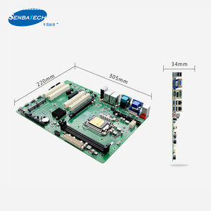 B75dm mẹ bảng LGA1155 ổ cắm 2nd 3rd Gen PENTIUM/Core i3/i5/i7 placa Mae 2 * DDR3 16 gam RAM 2lan Bo mạch chủ cho PC - Product Image 6