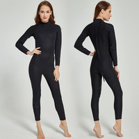 Womail — combinaison De plongée en néoprène 2MM, tenue humide pour femmes, avec fermeture éclair au dos