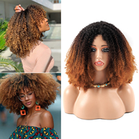 Fournitures de salon 1B-4-30 #   Perruques en cheveux humains Remy mélangés, douces, fabriquées à la machine, pour femmes africaines, vente en gros