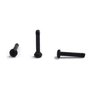 Vis d'étanchéité OEM à tête ronde Torx, queue longue, filetage partiel, <span class=keywords><strong>noircie</strong></span>, M2 M2.5 M3, 12mm 16mm 20mm - Product Image 3