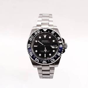 Montre mécanique chinoise OEM de gros, de haute qualité, lumineuse, avec fonction GMT modifiée, bracelet réglable, automatique et étanche pour homme - Product Image 3
