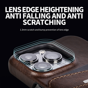 Para iPhone 15 Pro Max y <span class=keywords><strong>Samsung</strong></span> S24 Pro Ultra, tarjetero, BILLETERA, funda de teléfono PU de cuero de lujo duradera con función a prueba de golpes - Product Image 5