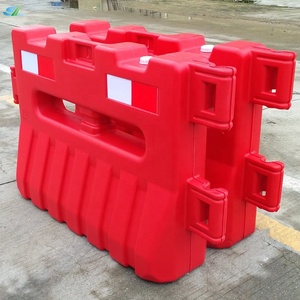 Barrière de sécurité routière en plastique remplie d'eau, nouvelle conception populaire, en HDPE/PE, de type basique - Product Image 3