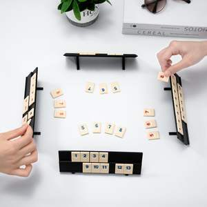 Juguetes Educativos, Mahjong Israelí, <span class=keywords><strong>Cartas</strong></span> <span class=keywords><strong>de</strong></span> Juego con Números Estándar, <span class=keywords><strong>Cartas</strong></span> <span class=keywords><strong>de</strong></span> <span class=keywords><strong>Rummy</strong></span>, Juego <span class=keywords><strong>de</strong></span> Mesa Casual para Adultos - Product Image 6
