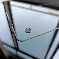 Protector de Pantalla de Vidrio Japonés Asahi 2.5D Ultra Transparente Antirrayaduras con Desbloqueo de Huellas Dactilares HD 9H para Teléfono Móvil
