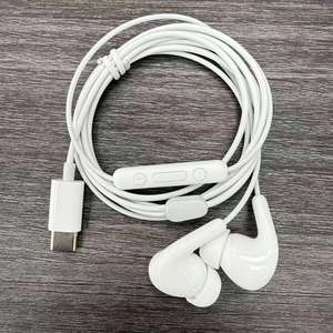 Écouteurs filaires USB-C avec strass et embout auriculaire en métal pour l'écoute musicale, vente en gros d'usine, personnalisables, avec haut-parleur 5U - Product Image 2