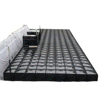 Réservoir d'eau enterré préfabriqué de type SW ; Réservoir d'eau d'incendie en acier inoxydable BDF ; Panneau composite galvanisé pour l'eau