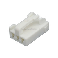 Vente directe d'usine, connecteur de câble électrique en plastique pour voiture, prise femelle à 4 voies, blanc, 7283-1044