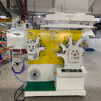 JR-1231 3 + 1 couleurs Double face 10-140mm largeur haute vitesse lavage entretien étiquette Flexo Machine d'impression pour tissu tissé